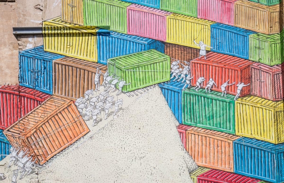 Sensemurs, Update #2: More Looks of Muralists Work to Combat Urban Growth Outside Valencia, Spain