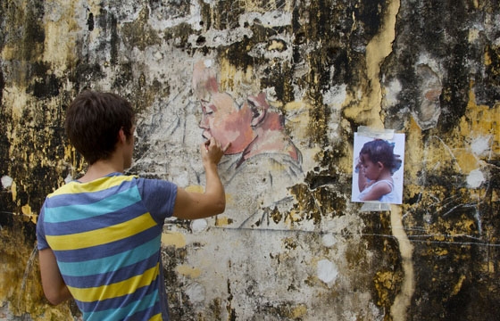 Ernest Zacharevic in Penang, Malaysia (Part 1)