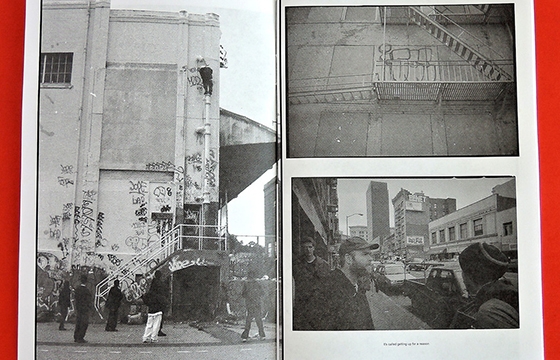 "On Glue" '90s graffiti zine