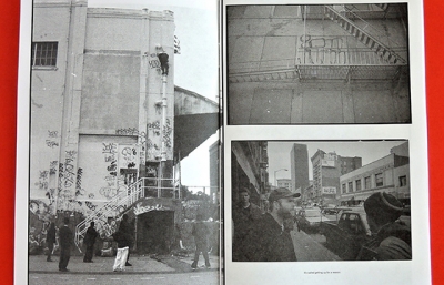 "On Glue" '90s graffiti zine