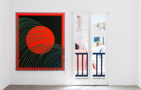 Days of Kindness: Sam Friedman's Abstract Landscapes Comes to Dio Horia, Mykonos, Greece