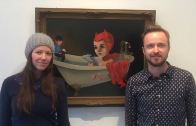 Exclusive: Actor Aaron Paul & Artist Lola Gil Have a Conversation About "Intimate Flowers Bloom" image