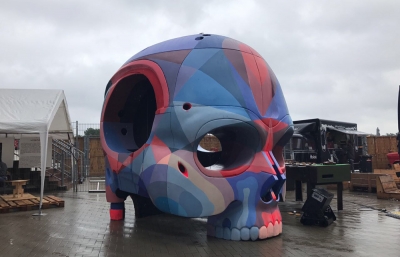 Smithe x Seher Bring Skull Sculpture to Hamburg: An Interview image