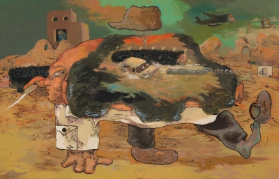 Ali Eyal: "Imagine, all this happened just an hour ago" @ Francois Ghebaly, NYC image