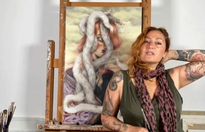 Evanescent Splendor: Miss Van @ Harman Projects, NYC image