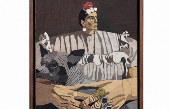 Julian Pace Paints the "Dog People"