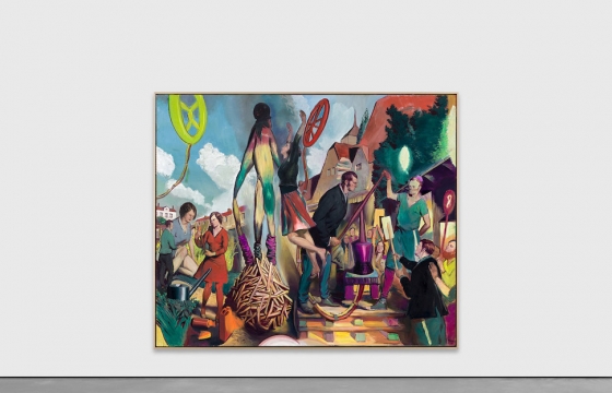 The Signpost: A Review of Neo Rauch's New Exhibition @ David Zwirner