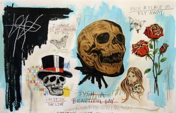 Wes Lang "Here Comes Sunshine" @ Half Gallery, NYC