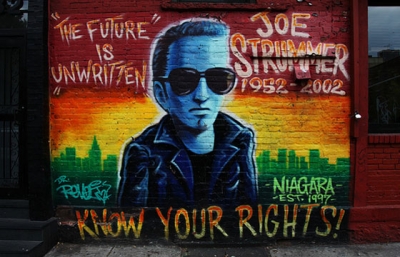 Joe Strummer Memorial Mural