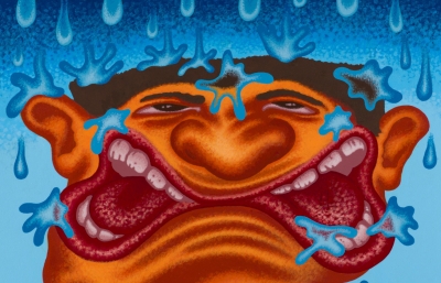 "Cheeseburgers in the Art World" and Other New Paintings by Peter Saul image