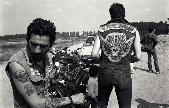 "Bikers" by Yan Morvan