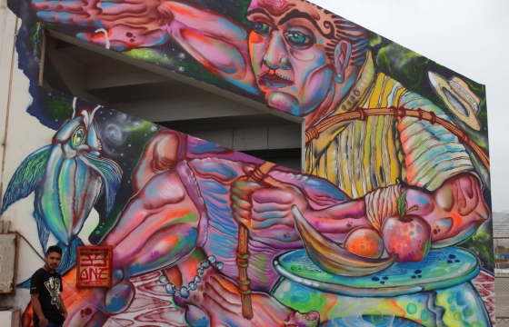 Murals by Peruvian Artist Yandy Graffer