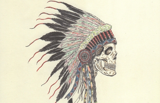 Wes Lang, Warrior Skull (2012)