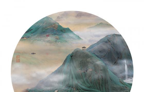 Landfills in the Style of Traditional Chinese Landscapes by Yao Lu