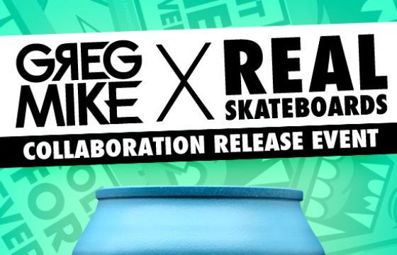 Greg Mike x Real Skateboards  image