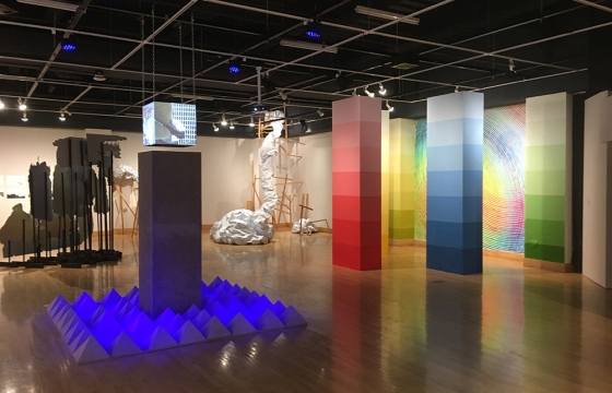 A Sneak Peek of Andrew Schoultz' Installation at San Francisco State's Fine Arts Gallery