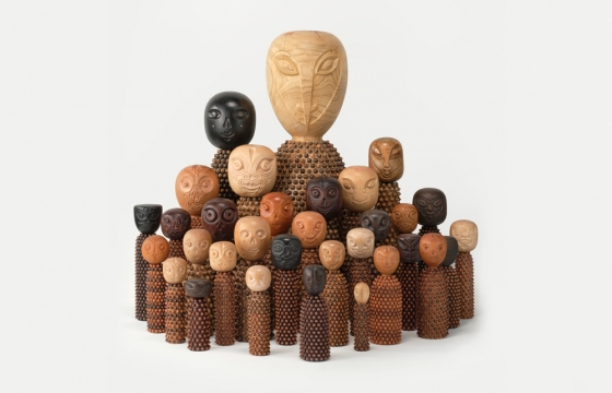 Haroshi Adopts a New Surface in "ABACO" @ NANZUKA Underground, Tokyo