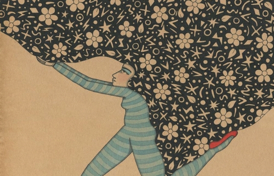 Juxtapoz Shop Exclusive: Mel Kadel "Night Sky" Print Only Available Through December 17, 2020