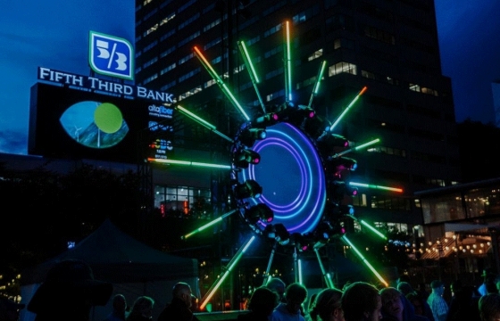 BLINK Took Over Cincinnati with Massive Citywide Installations