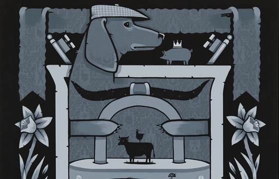 Juxtapoz Magazine - Jeremy Fish and "The Moral Compass"