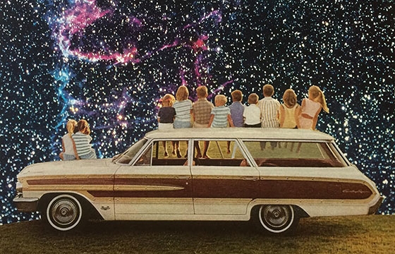 Haley Witman's Bygone Collages