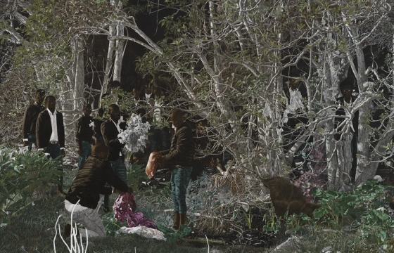 مجلة جوكستبوز  
سينغا سامسون  
«أوكوفوثيلوا» — غاليري وايت كيوب، نيويورك