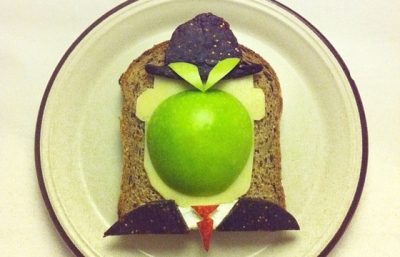 Famous Paintings Recreated with Food... as in Sandwiches... 