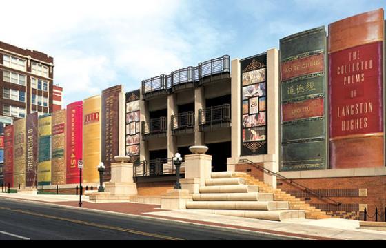 Juxtapoz Magazine - Kansas City Library Parking Garage Turned Into