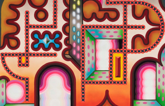 Gut Rehab: Edie Fake's Elaborate and Maze-like Paintings @ Western Exhibitions, Chicago