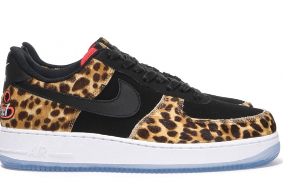 air force one nike leopard