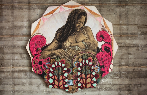 Swoon and Monica Canilao "Witch-Wife" @ Chandran Gallery