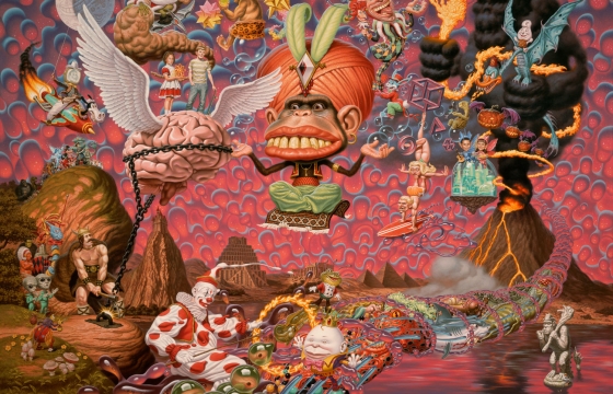 Anatomy of a Painting: Todd Schorr’s Liquid Universe