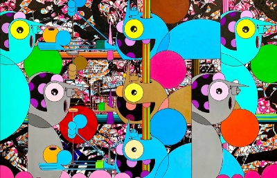 Surface Fetish: Dalek and Buff Monster Combine Forces @ GR Gallery, New York image