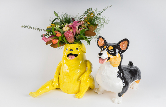 Katie Kimmel's Playful "Dog Park" at Hashimoto Contemporary