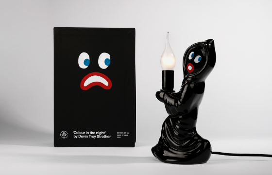 COLOUR IN THE NIGHT: Devin Troy Strother Designs a New Lamp with Case Studyo