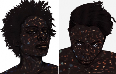 Toyin Odutola "My Country Has No Name" @ Jack Shainman Gallery, NYC