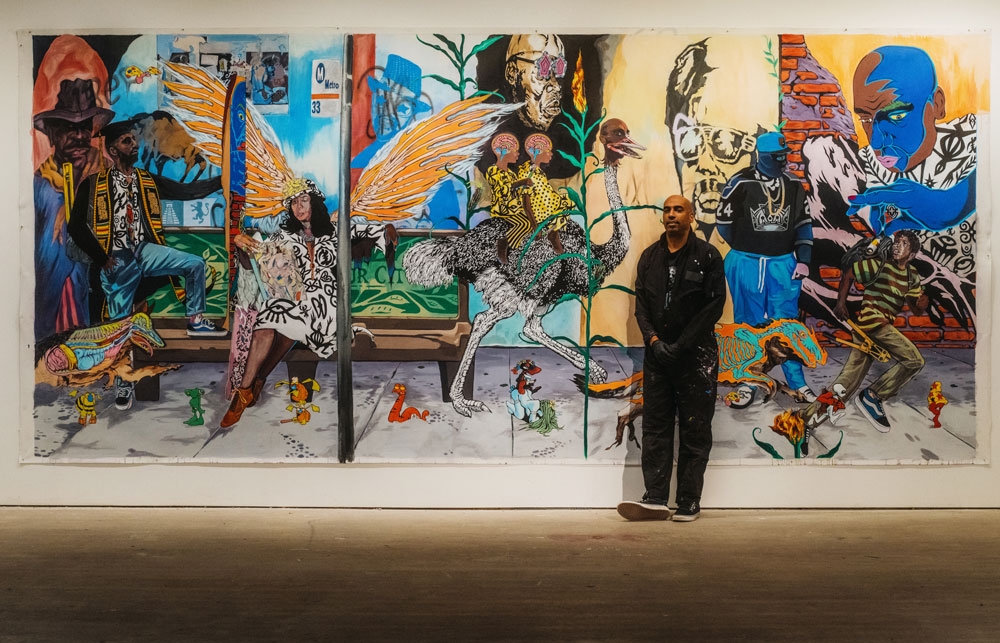 Juxtapoz Magazine - Nehemiah Cisneros: Legend of a Wicked City
