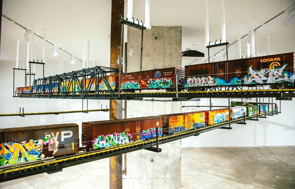 Juxtapoz Magazine - Tim Conlon the Freight Painter
